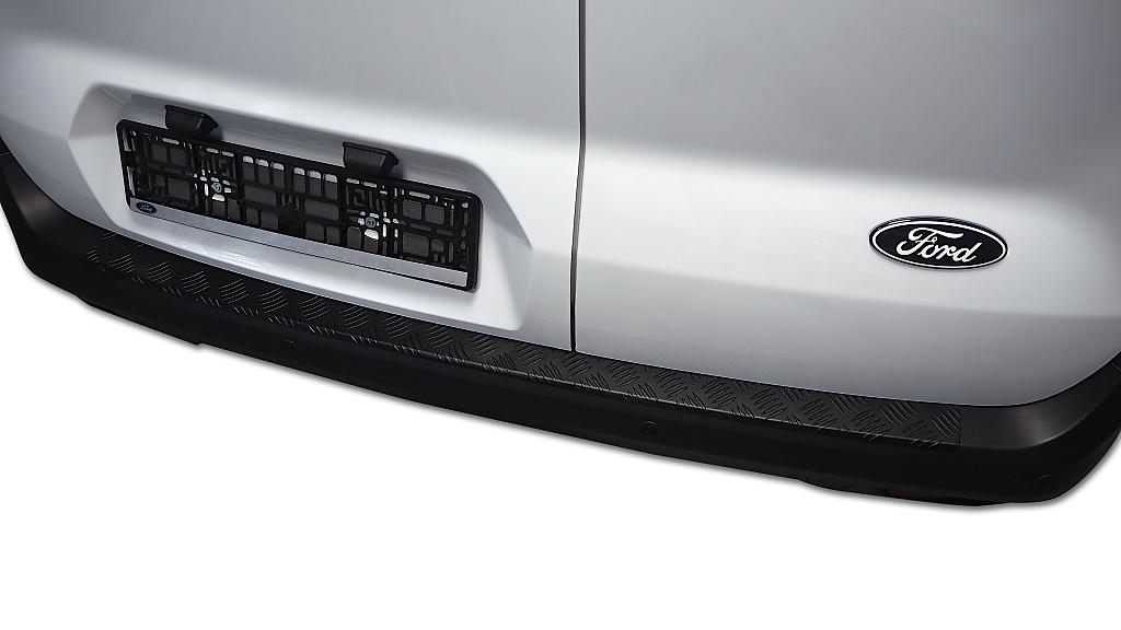 ALU kryt prahu zadn�ch dve�� Ford Transit Courier II / Tourneo Courier II - �ern�, dr�kovan�