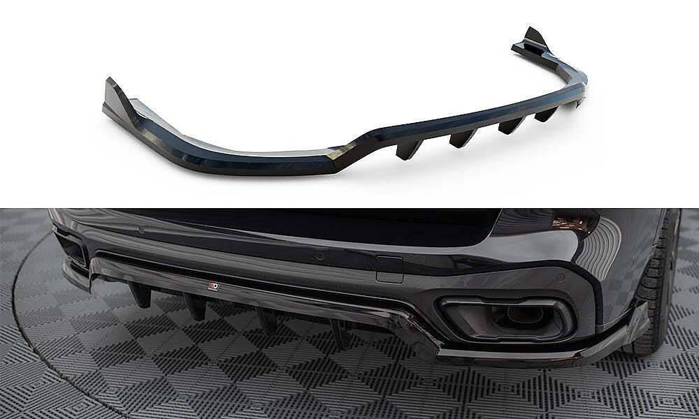 Zadn spoiler nraznku BMW X5 M-Pack G05 s ebrovnm