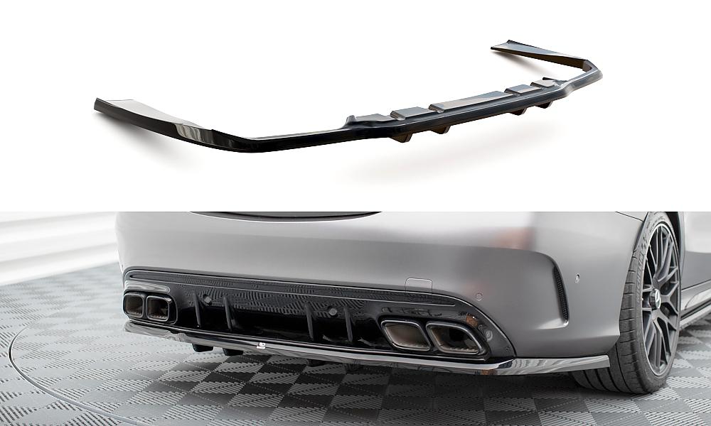 Zadn spoiler nraznku Mercedes-AMG C63 Sedan / Estate W205 Facelift s ebrovnm