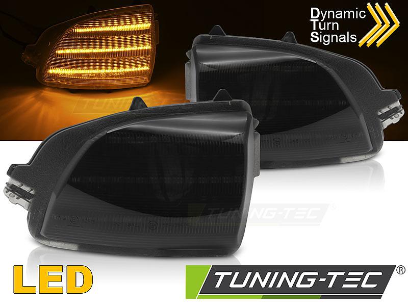 LED dynamick bon blinkr do zrctek pro Volvo XC70 XC90 Facelift - kouov proveden