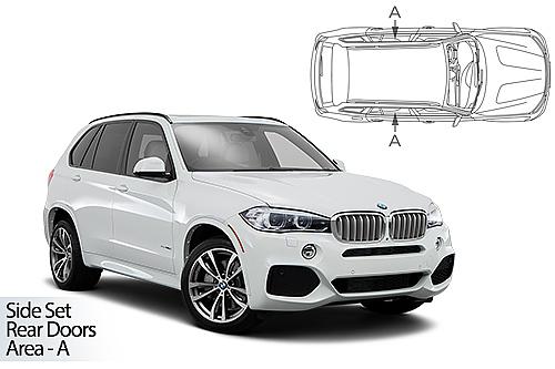 Slunen clony CarShades BMW X5 F15 - 4 ks