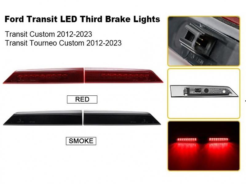 LED brzdov� sv�tlo pro Ford Transit Custom / Ford Tourneo Custom - �ern�