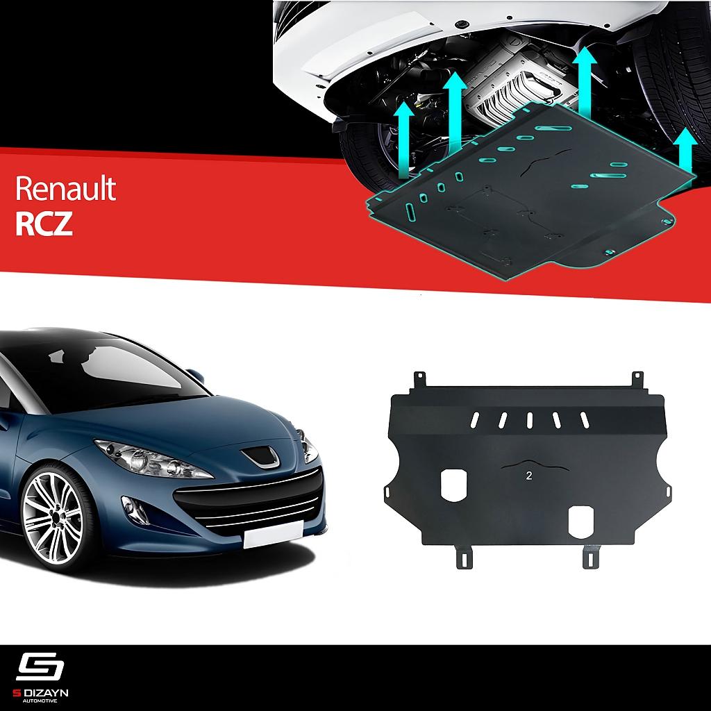 Ocelov� kryt pod motor (2mm) Peugeot RCZ