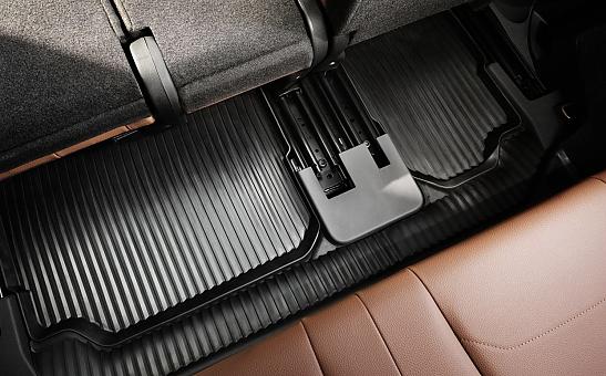Origin�l �koda gumov� autokoberce �koda Kodiaq II pro 3.�adu sedadel