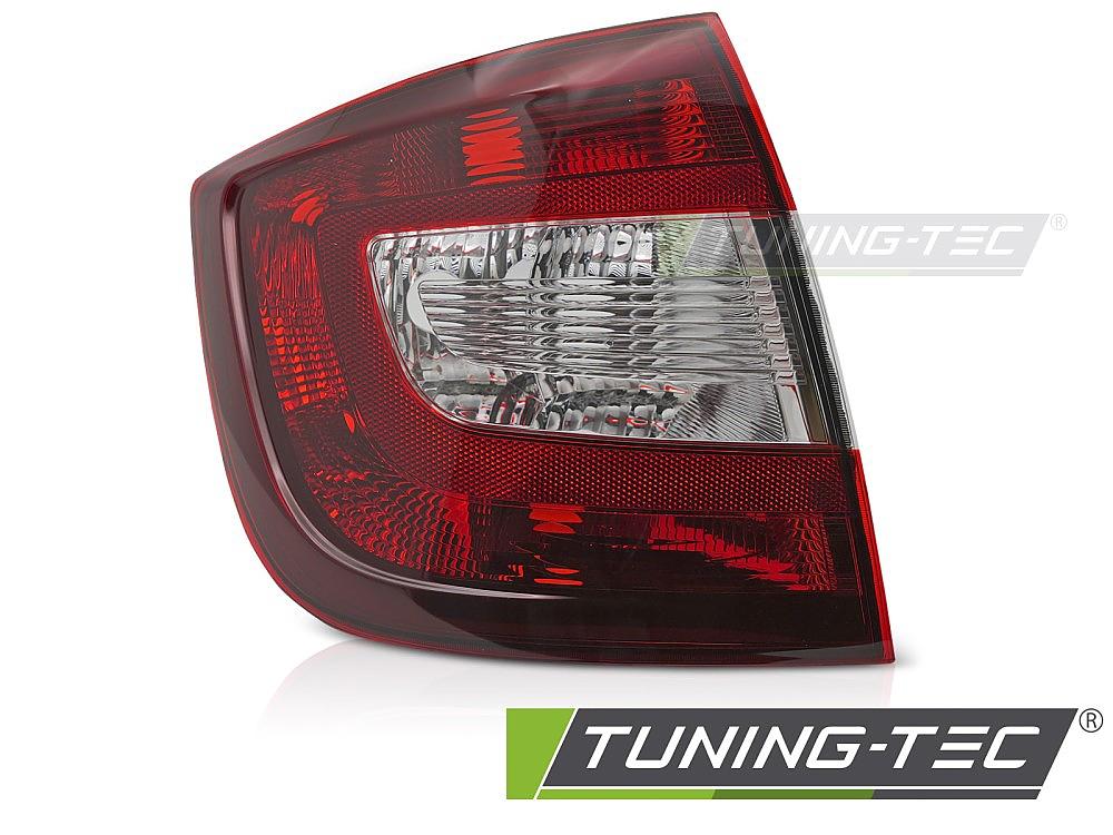 Zadn� sv�tla TYC �koda Rapid Sedan, tmav� �erven� proveden�