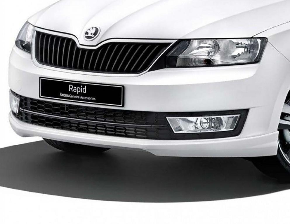 P�edn� spoiler n�razn�ku �koda Rapid - �ern�