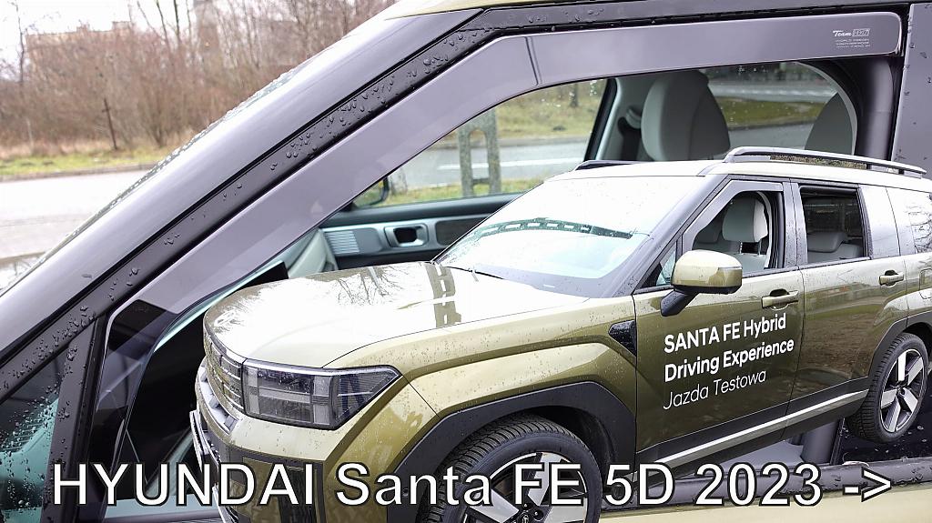 Deflektory-ofuky oken Hyundai Santa-Fe V - p�edn�