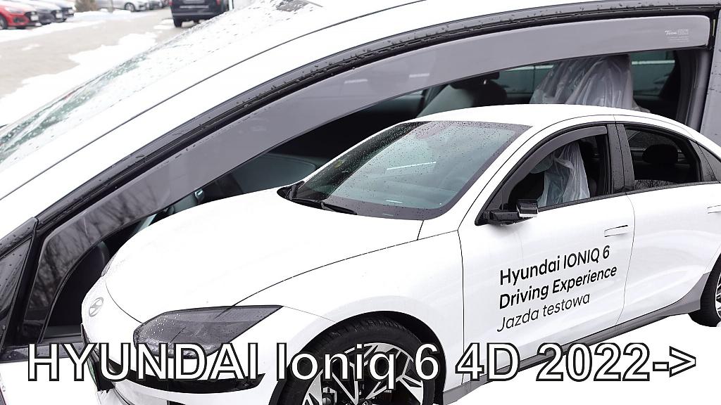 Deflektory-ofuky oken Hyundai Ioniq 6 - pedn