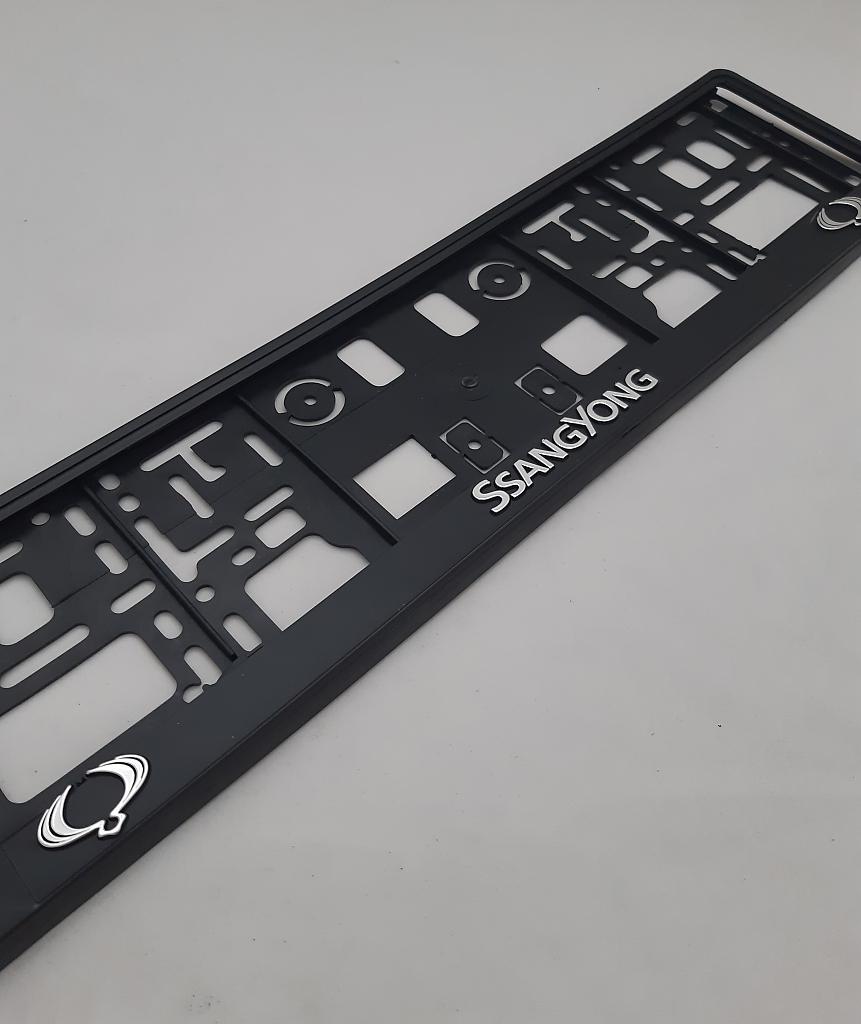 Podloka pod SPZ 3D Ssangyong