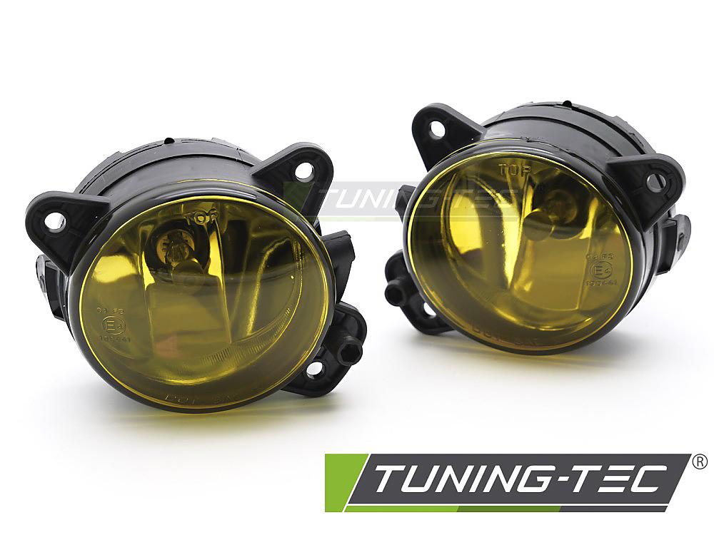 Mlhov� sv�tla pro �koda Roomster - sklen�n� �lut� kryt