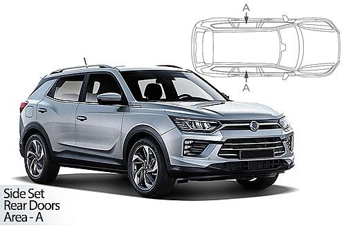 Slune�n� clony CarShades Ssangyong Korando 5-dve�. 