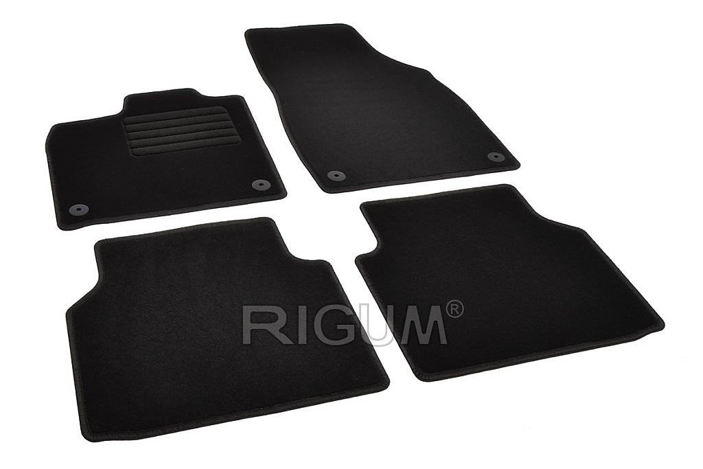 Textiln� autokoberce STANDARD �koda Enyaq iV 2021- kulat� fixace