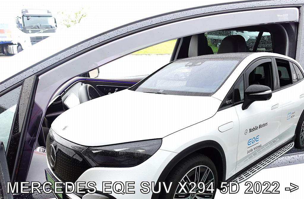 Deflektory-ofuky oken pro Mercedes EQE X294 - p�edn�