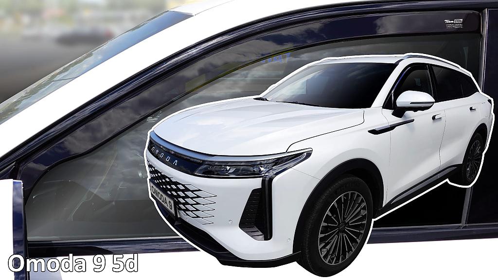 Deflektory-ofuky oken pro Omoda 9 - p�edn�