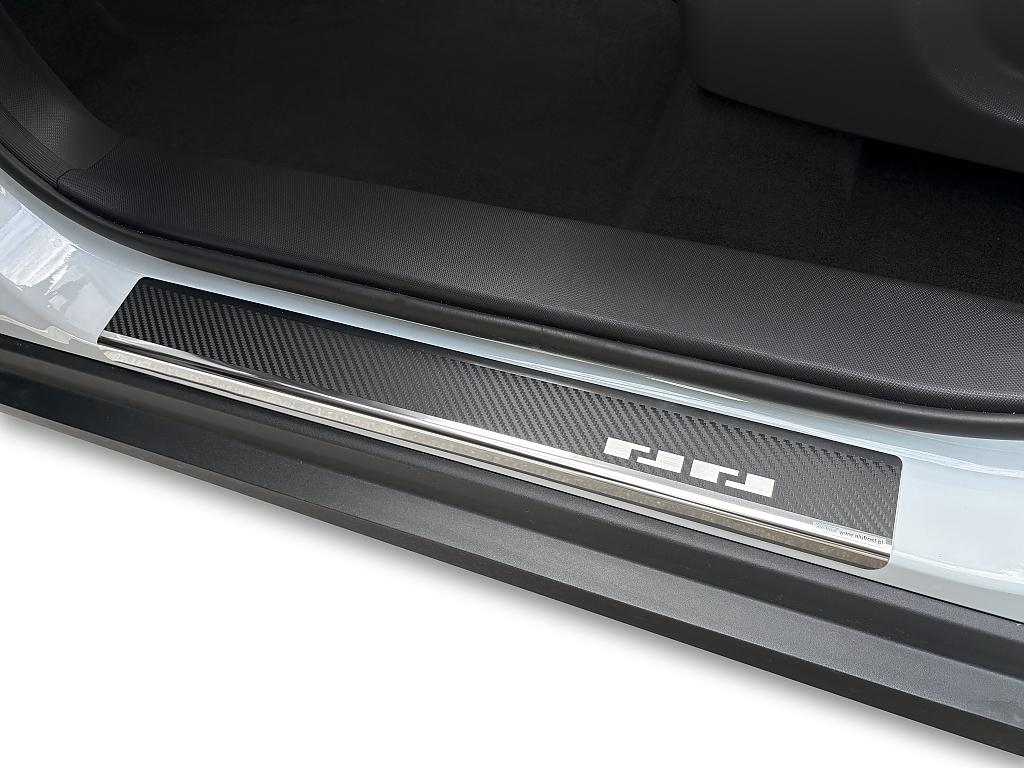 Kryty prah�-nerez+karbon Leapmotor T03