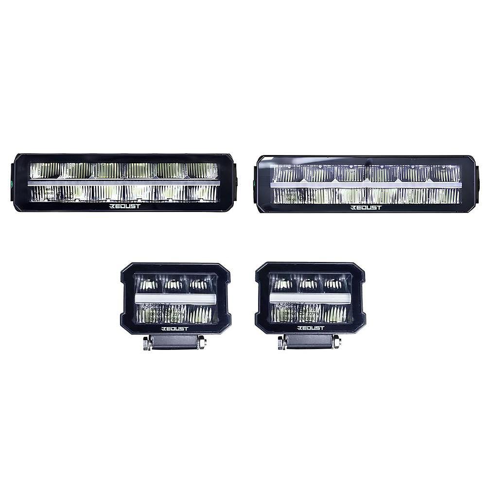 REDUST LED pracovn� sv�tla Dacia Duster III / BIGSTER - p�edn� a zadn�