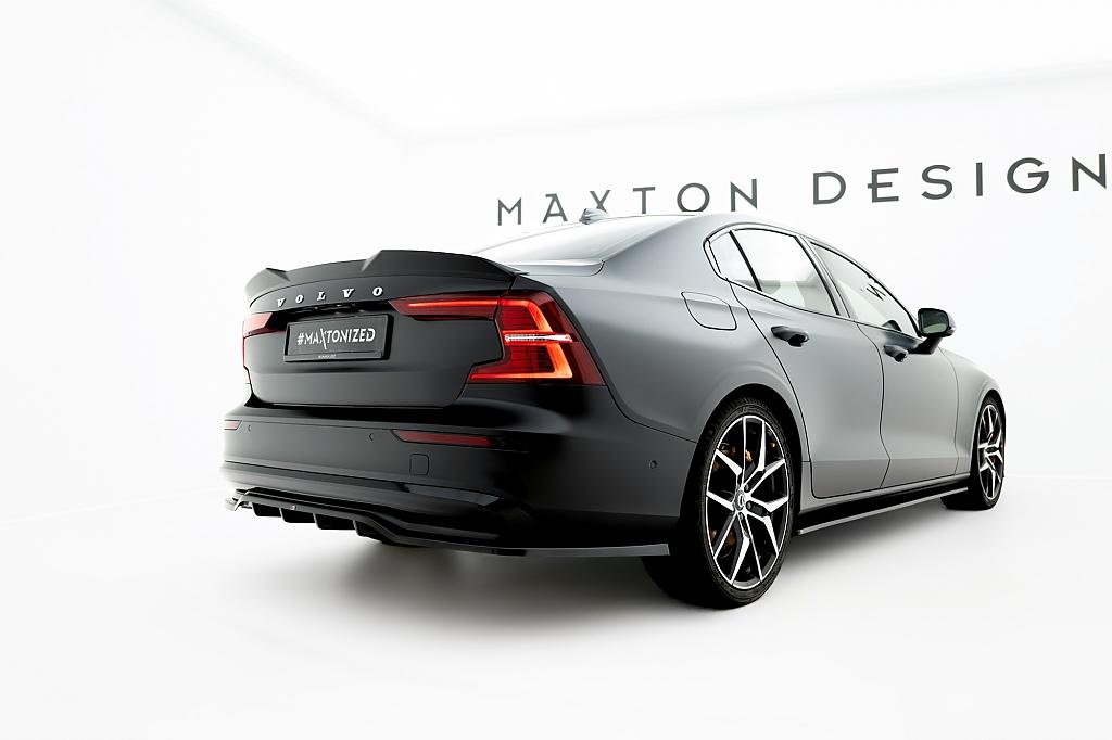 Zadn� spoiler n�razn�ku Volvo S60/V60 R-Design Mk3 s �ebrov�n�m