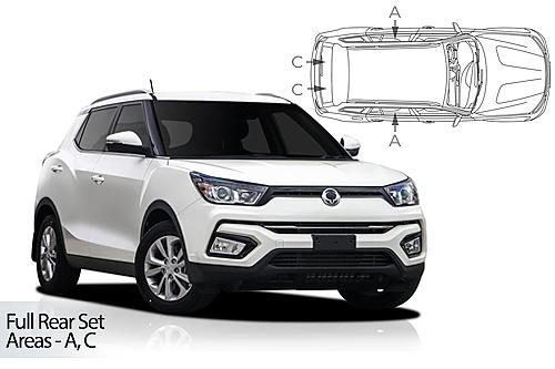 Slune�n� clony CarShades Ssangyong Tivoli