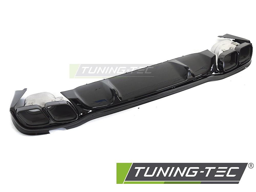 Difuzor zadn�ho n�razn�ku Mercedes E Class W213 AMG style - v �ern�m lesku