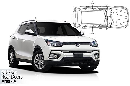 Slune�n� clony CarShades Ssangyong Tivoli