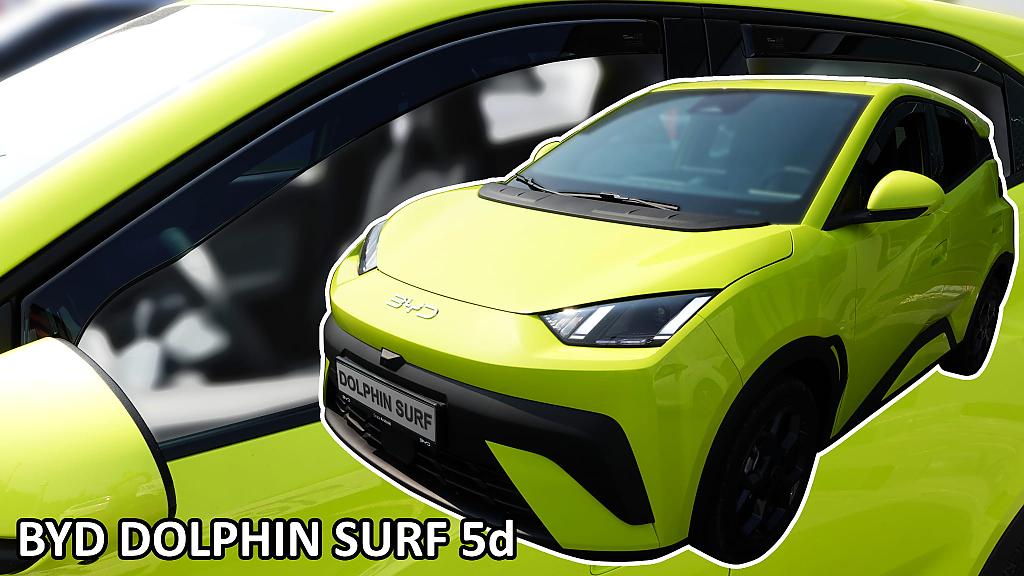 Deflektory-ofuky oken BDY Dolphin Surf + zadn�