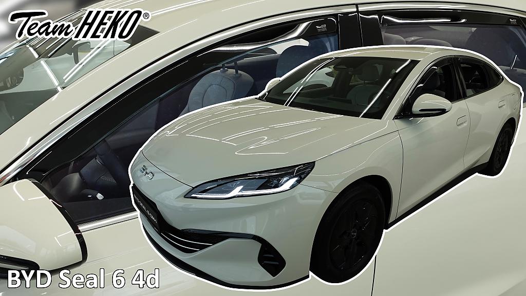 Deflektory-ofuky oken BDY Seal 6 + zadn� (sedan)