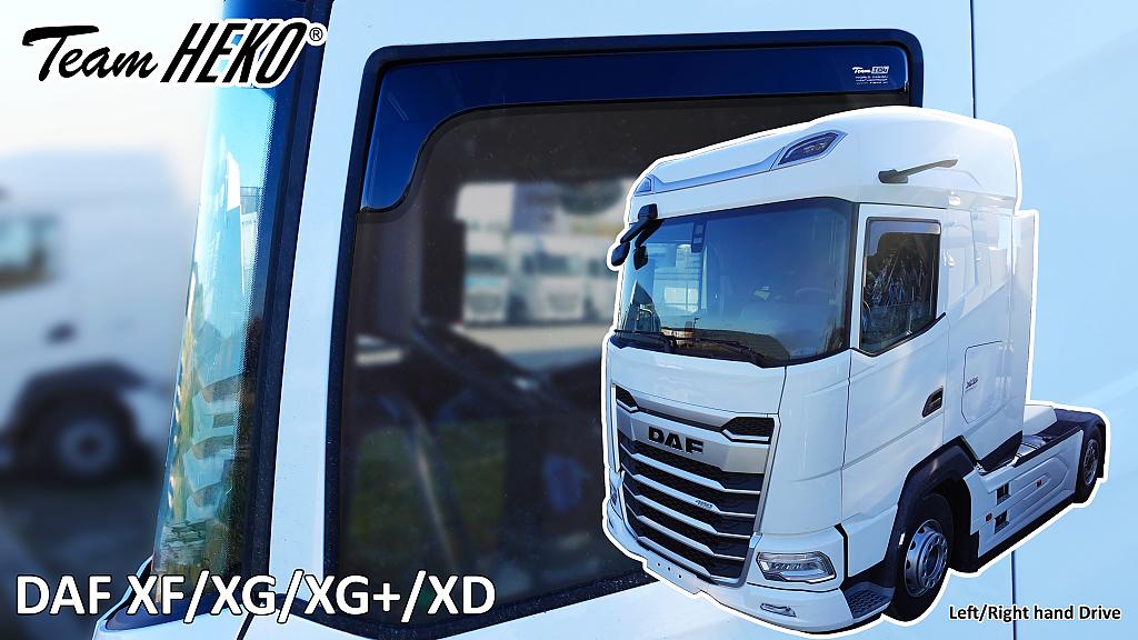 Deflektory-ofuky oken DAF XF/XG/XG+