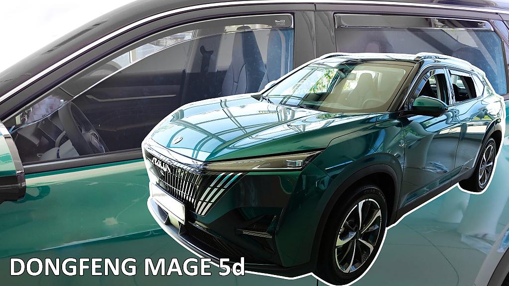 Deflektory-ofuky oken Dongfeng Mage + zadn�