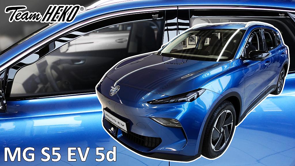 Deflektory-ofuky oken MG S5 EV + zadn�