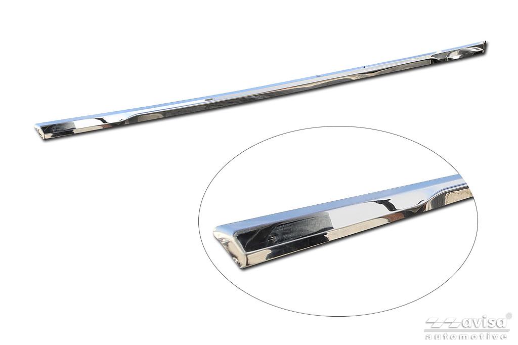 AVISA nerezov� li�ta nad SPZ pro �koda Superb IV liftback � leskl� chromov� proveden�