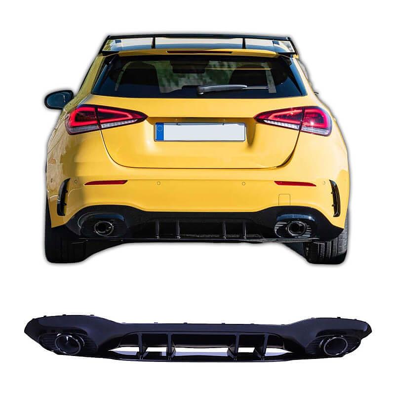 Difuzor zadn�ho n�razn�ku v�etn� koncovek v�fuku Mercedes A Class W177