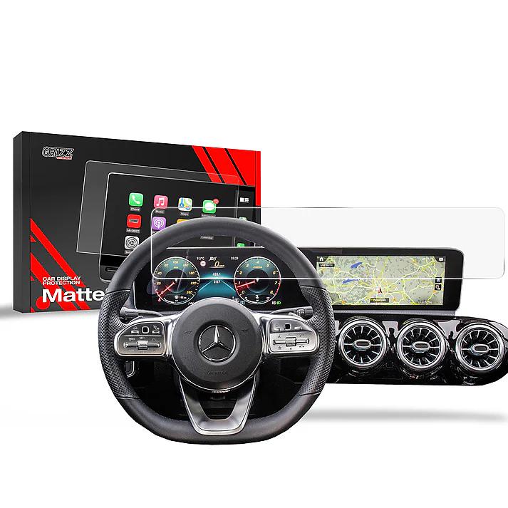 Matn� folie na LCD display navigace Mercedes EQC 400 (2019-2023)
