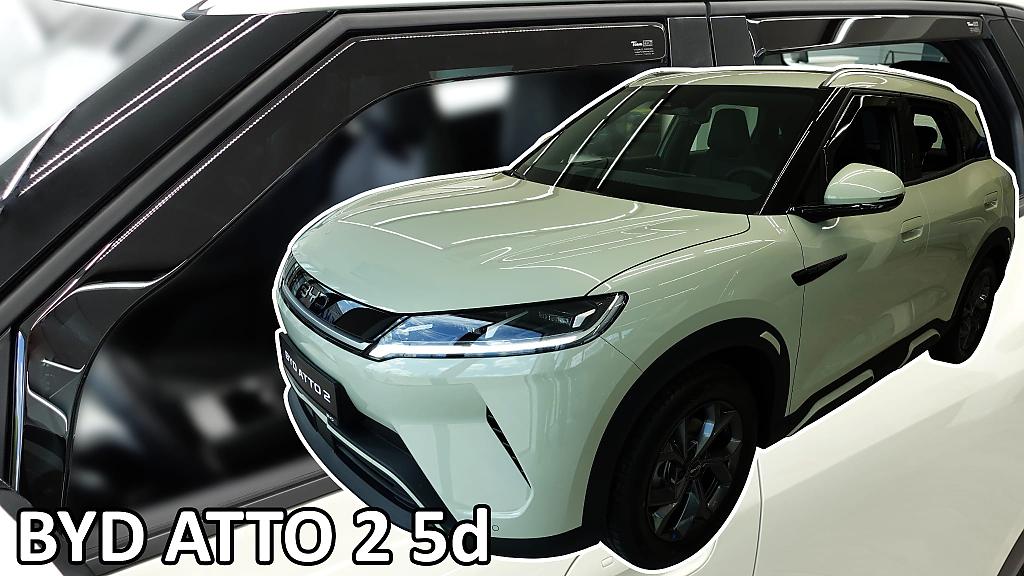 Deflektory-ofuky oken BYD Atto 2 + zadn�