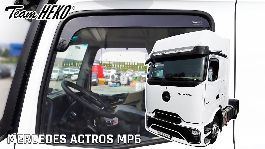 Deflektory-ofuky oken Mercedes Actros MP6
