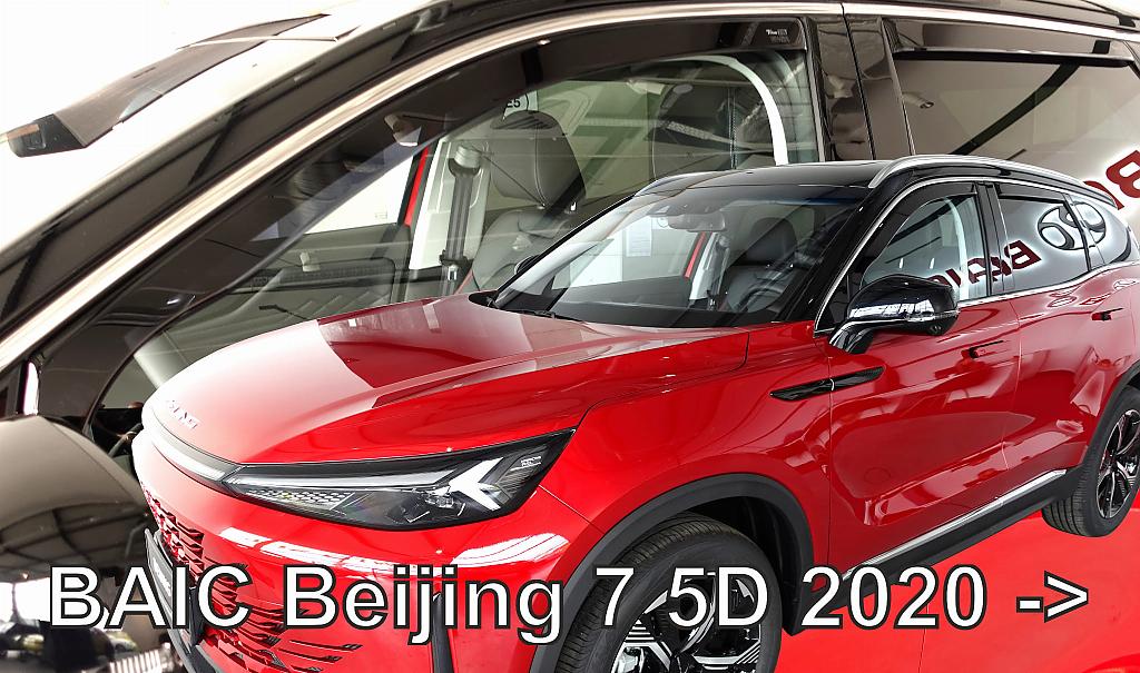 Deflektory-ofuky oken Baic Beijing 7 + zadn�