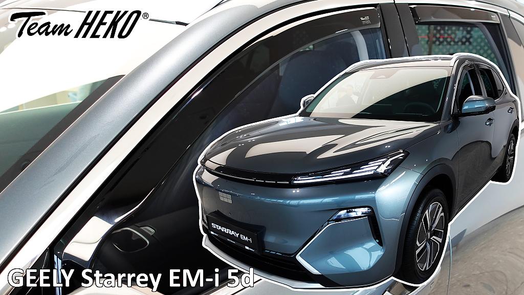 Deflektory-ofuky oken Geely Starray EM + zadn�