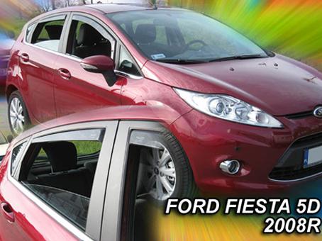 Deflektory-ofuky oken Ford Fiesta VII