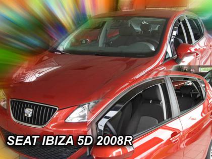 Deflektory-ofuky oken Seat Ibiza