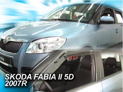 Deflektory-ofuky oken koda Fabia II
