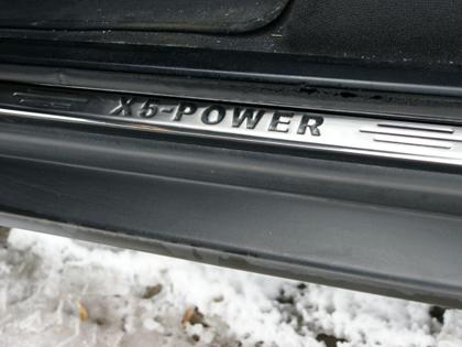 Kryty prah - nerez BMW X5