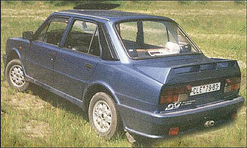 Zadní nárazník Škoda 120-130-Rapid