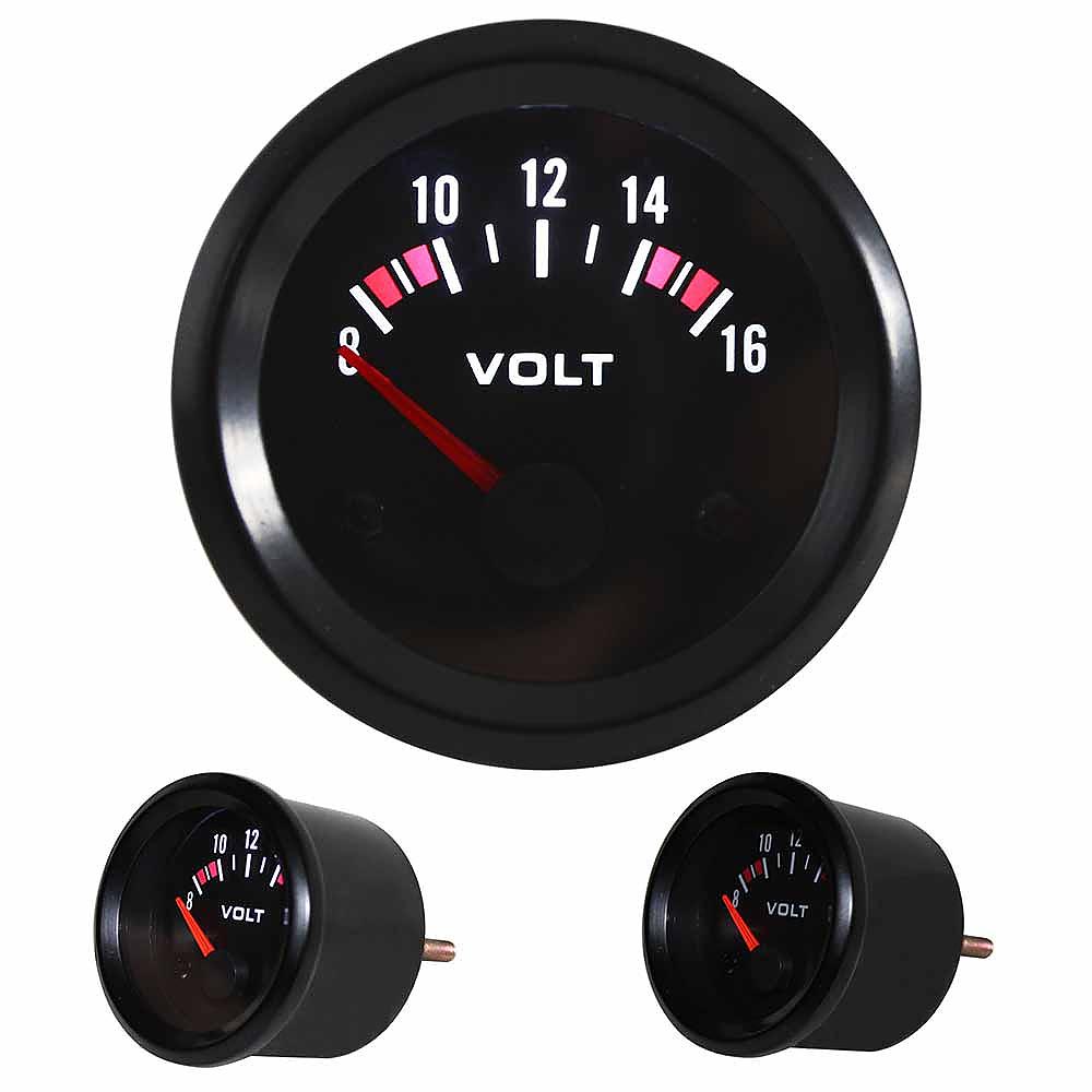 Voltmetr 52mm - s LED podsv�cen�m
