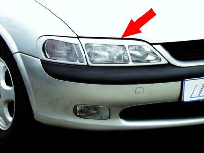 Kryty pednch svtel Opel Vectra B