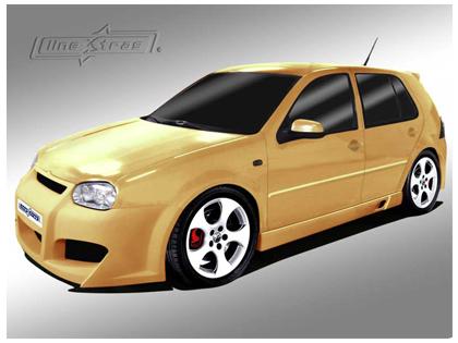 Body kit Evolution Volkswagen Golf IV - Spoilercentrum - online tuning shop