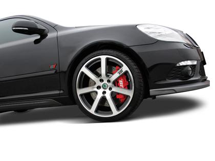Pedn spoiler nraznku BT koda Octavia II RS