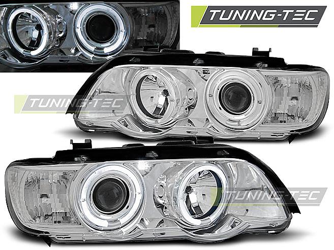Pedn svtla s Angel Eyes BMW X5