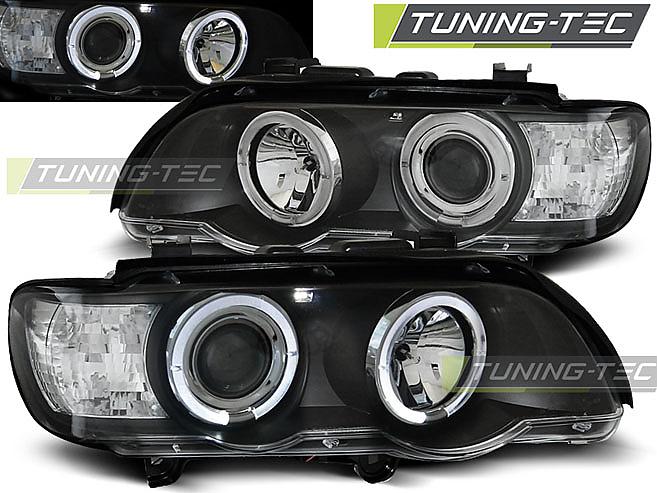 Pedn svtla s Angel Eyes BMW X5