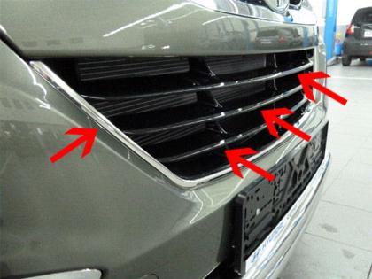 Nerez lity masky Hyundai ix35