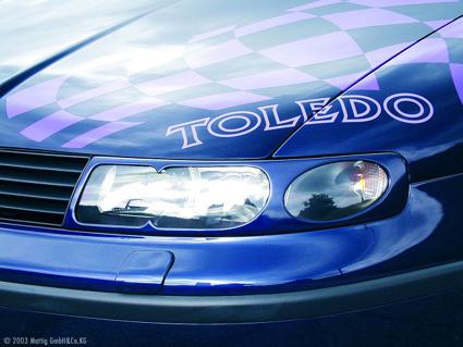 Kryty pednch svtel Seat Leon / Toledo