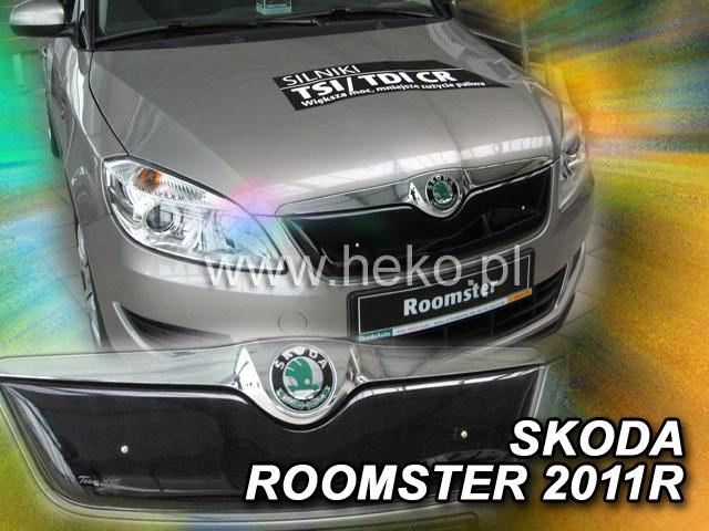 Zimn� clona motoru �koda Fabia II facelift - horn� (maska)